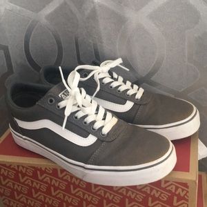 Dark Gray Vans Sneakers
